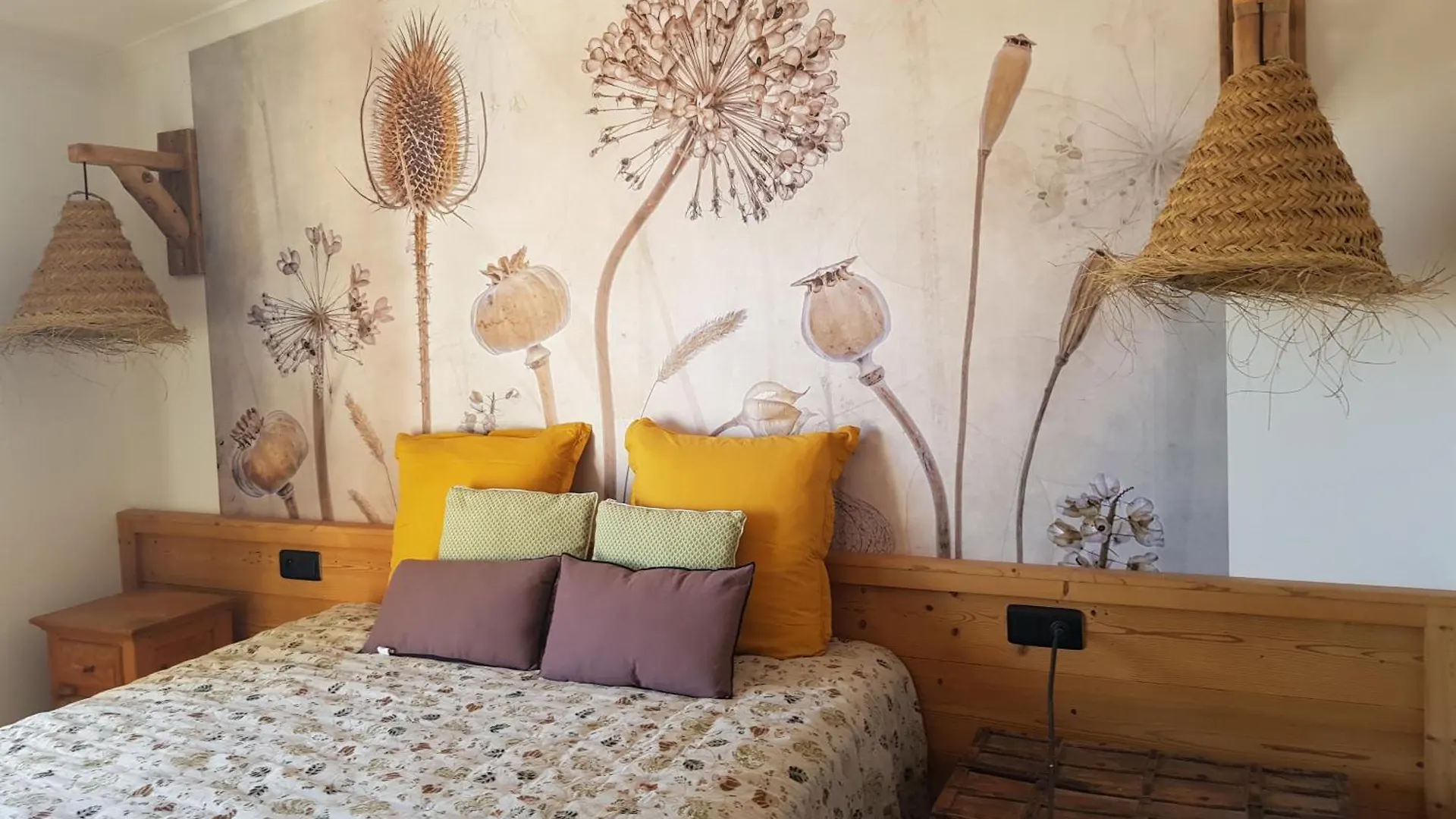 Chambre D'Hote Les Oulies Bédoin Oda ve Kahvaltı