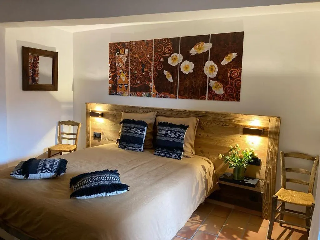 Chambre D'Hote Les Oulies Bédoin Oda ve Kahvaltı