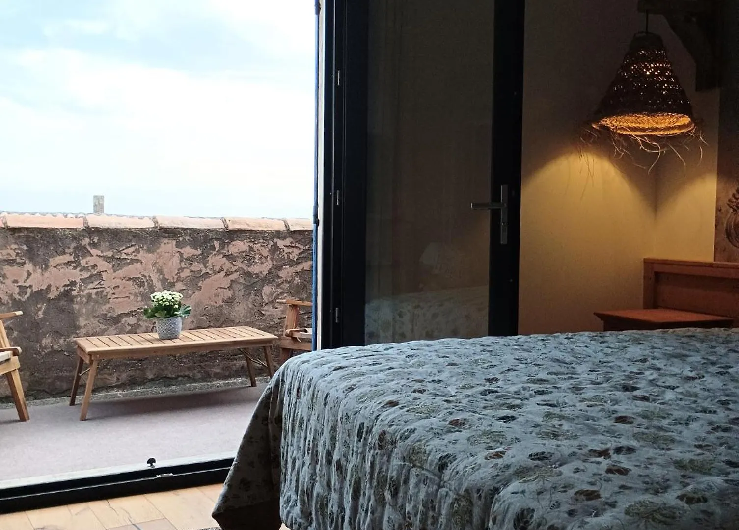 Oda ve Kahvaltı Chambre D'Hote Les Oulies Bédoin Fransa