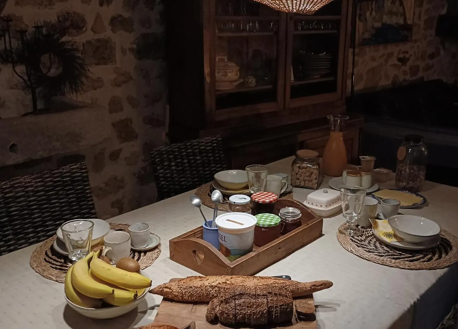 Chambre D'Hote Les Oulies Bédoin Oda ve Kahvaltı